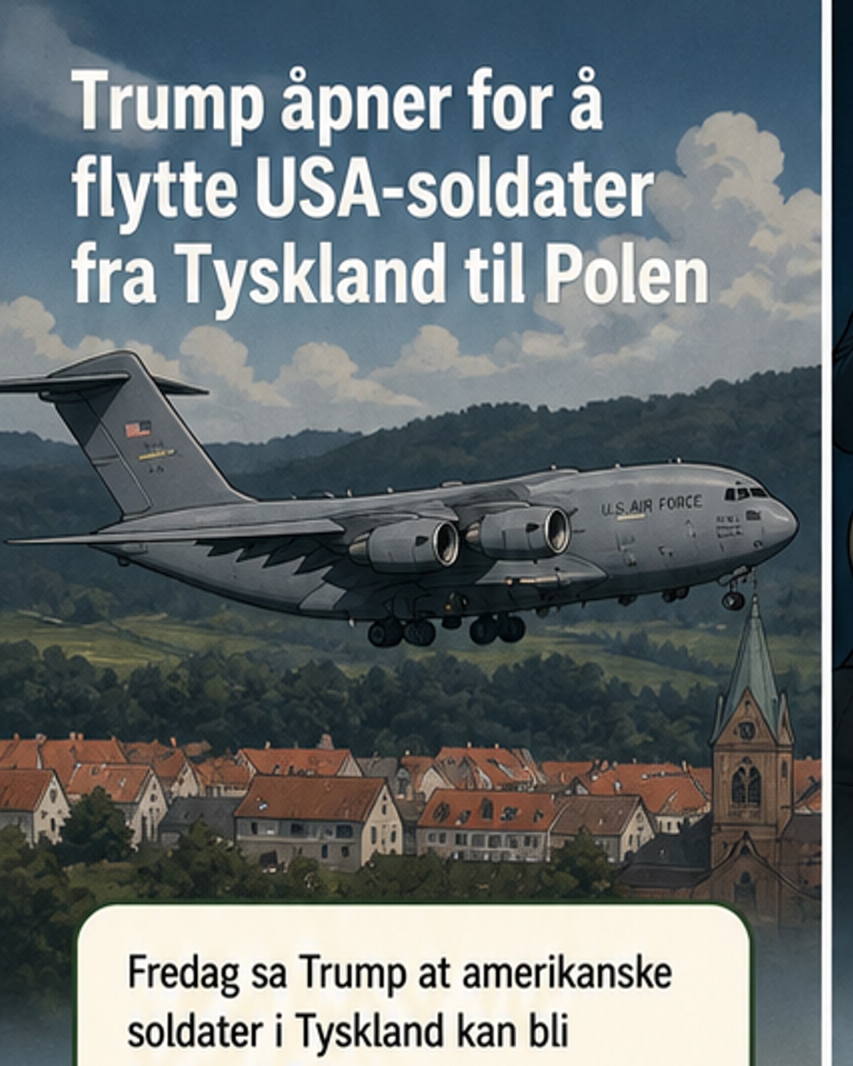 Trump vil flytte soldater fra Tyskland til Polen