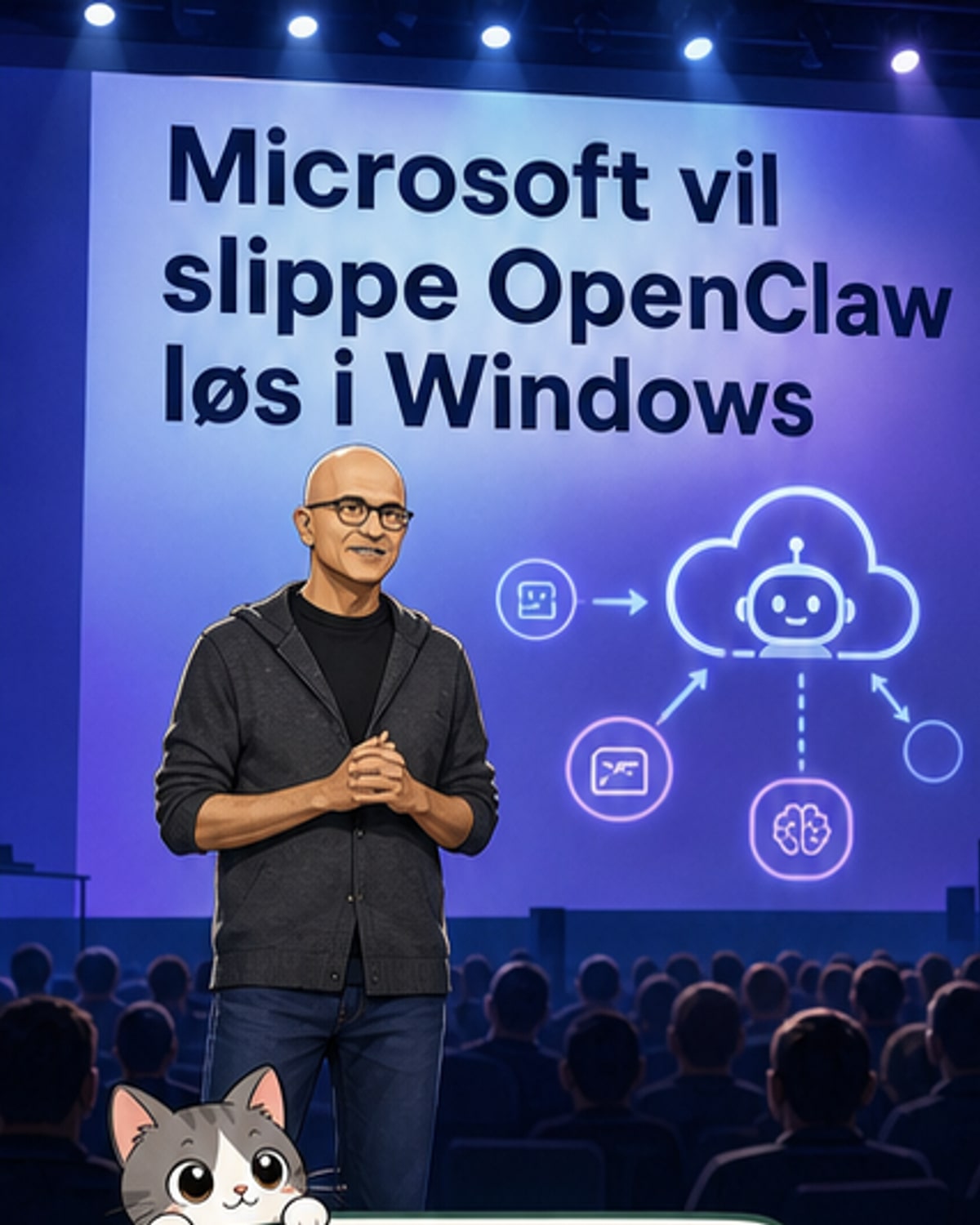 Microsoft åpner for OpenClaw i Windows