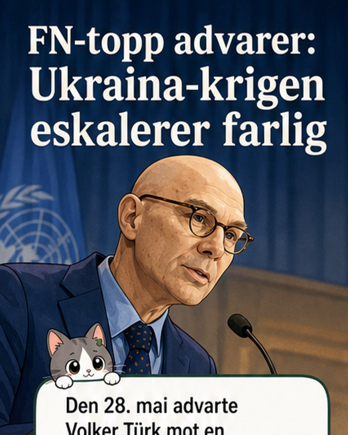 FN: «Farlig eskalering» i Ukraina