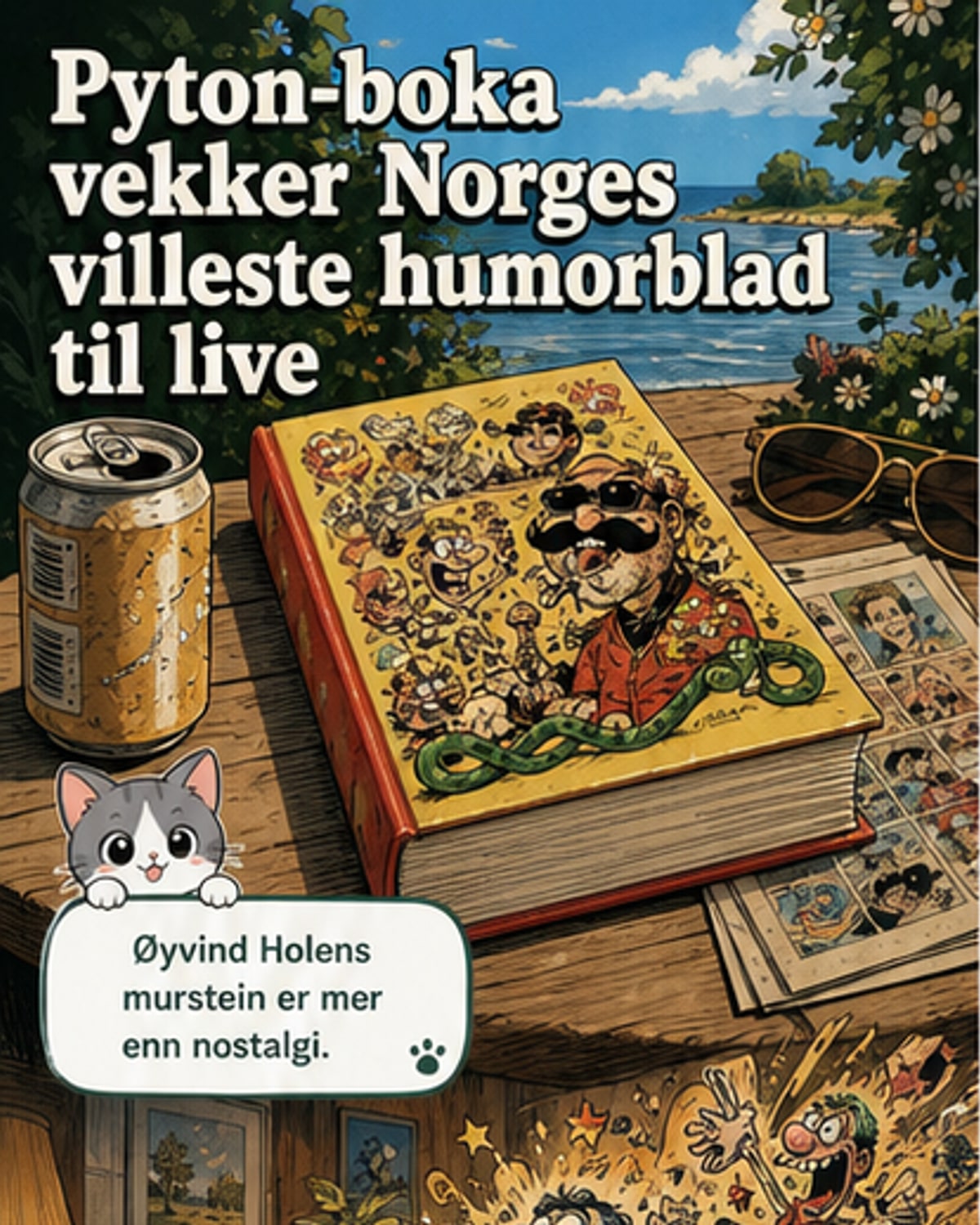 Norges døyeste tegneserie er tilbake