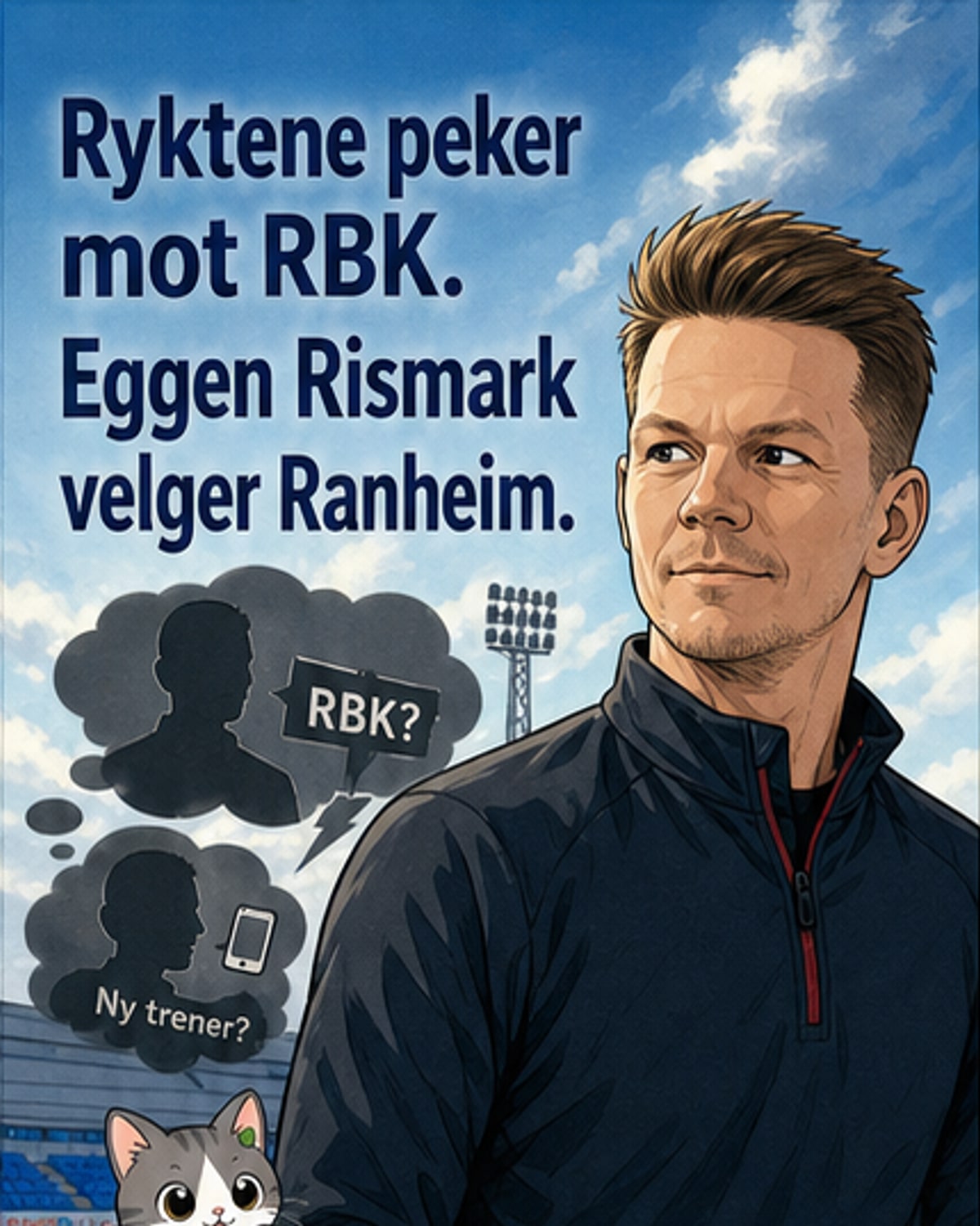 Ranheim-trener sier nei til RBK-rykter