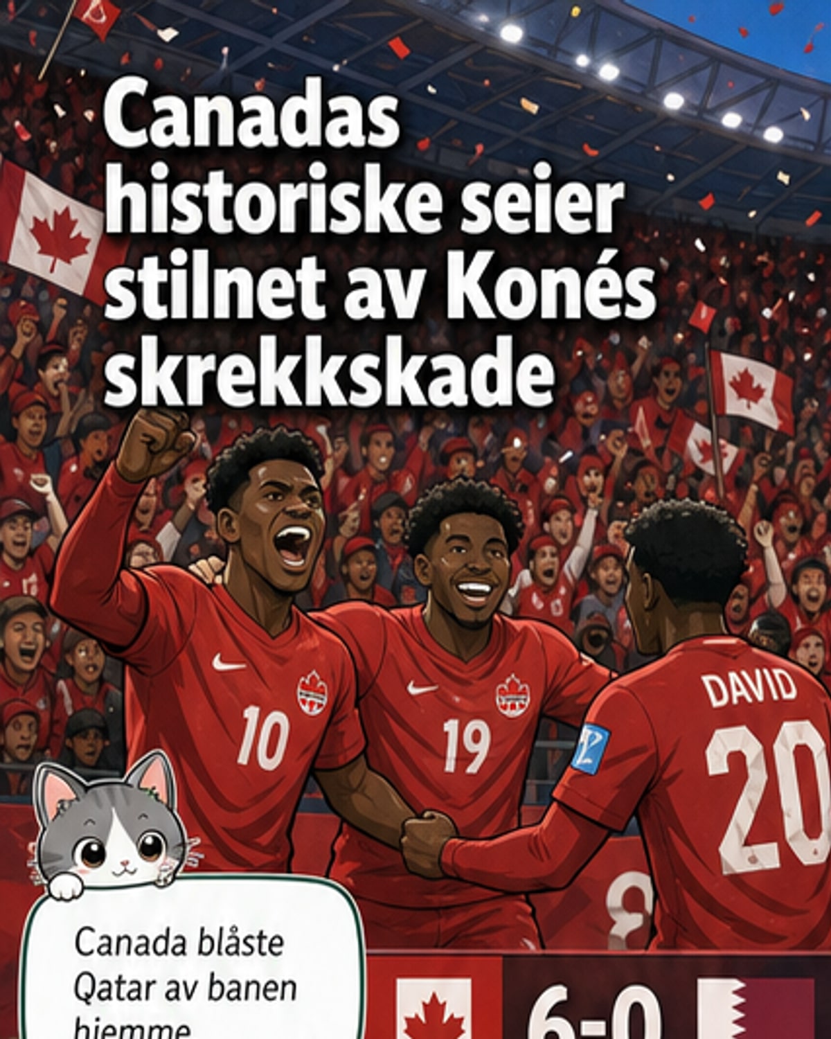 Fotballspiller ligger gråtende på gresset mens lagkamerater skjermer ham, mens motstander ser nedslått ut på sidelinjen