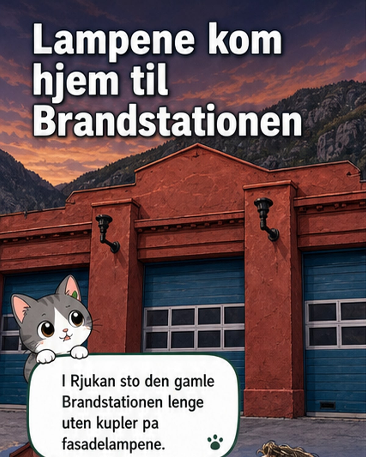 Gammel lyskuppel fikk nytt liv