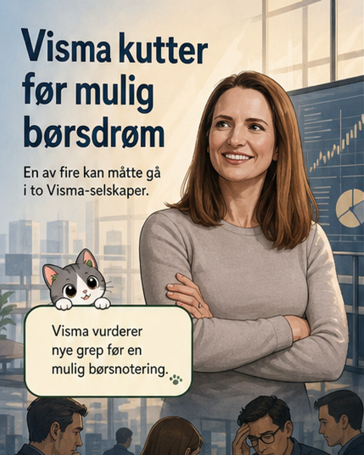 Visma kutter 25 prosent av stillingene