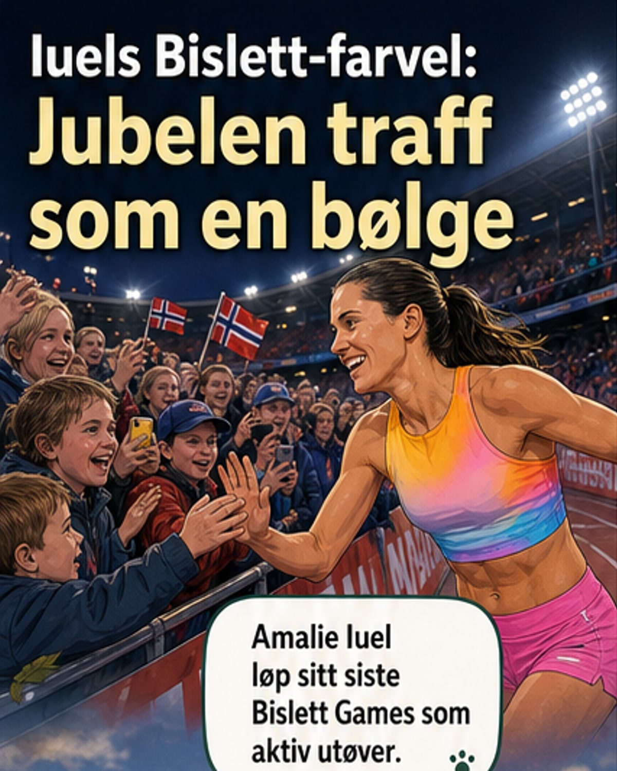 Iuel avsluttet karrieren i Bislett