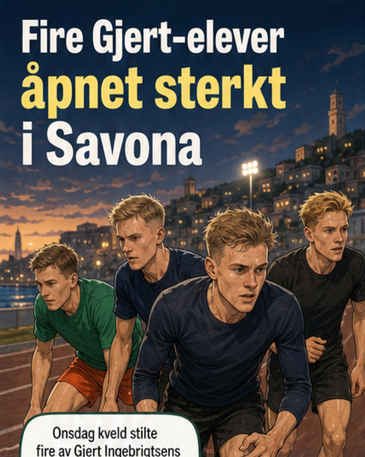 Ingebrigtsen-elever med sterk debut