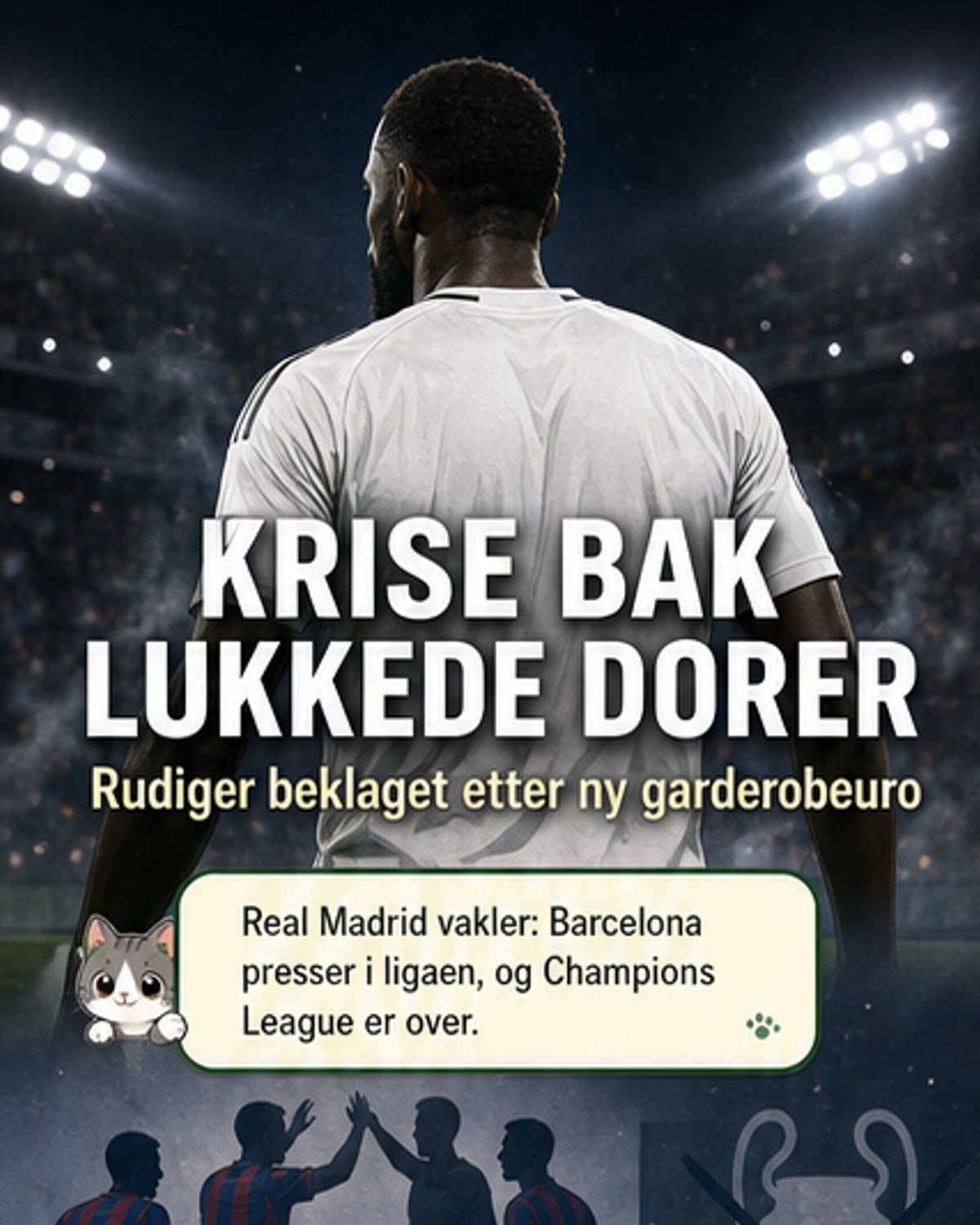 Krangel i garderoben etter slag i Real Madrid