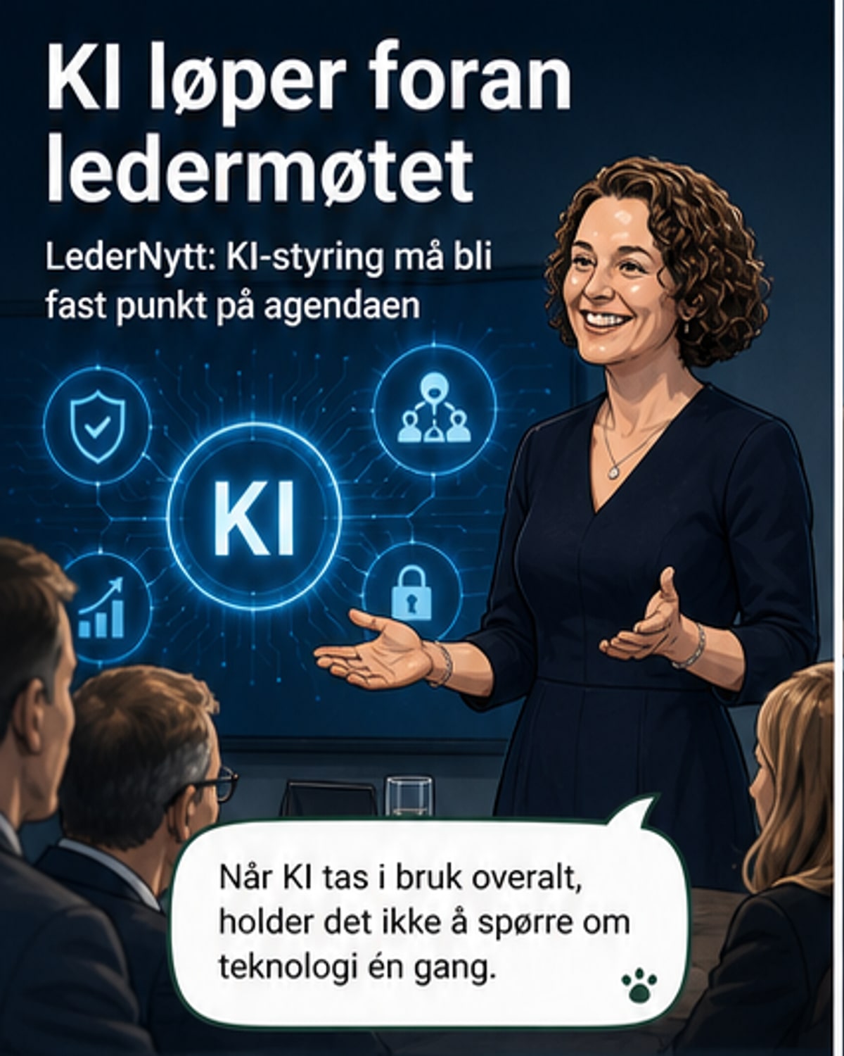 KI-styring må på lederagendene