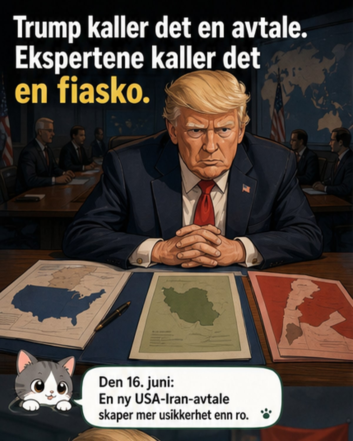Avtalen mellom USA og Iran er et fiasko
