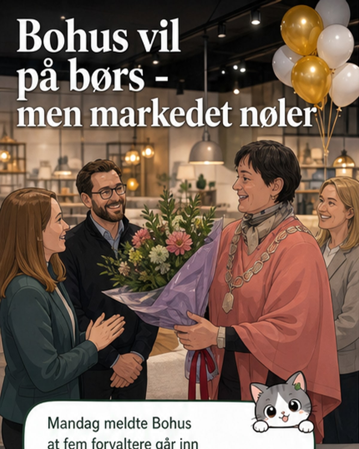 Bohus søker børsnotering – verdsatt til 3 milliarder