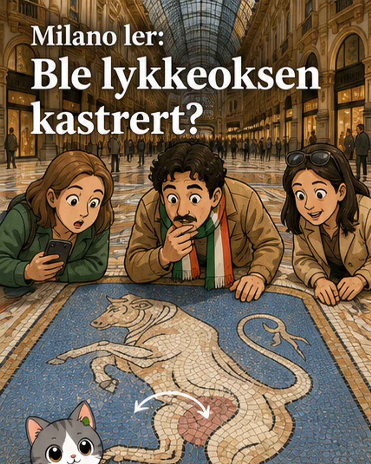 Oksen i Milano – hva skjedde med testiklene?