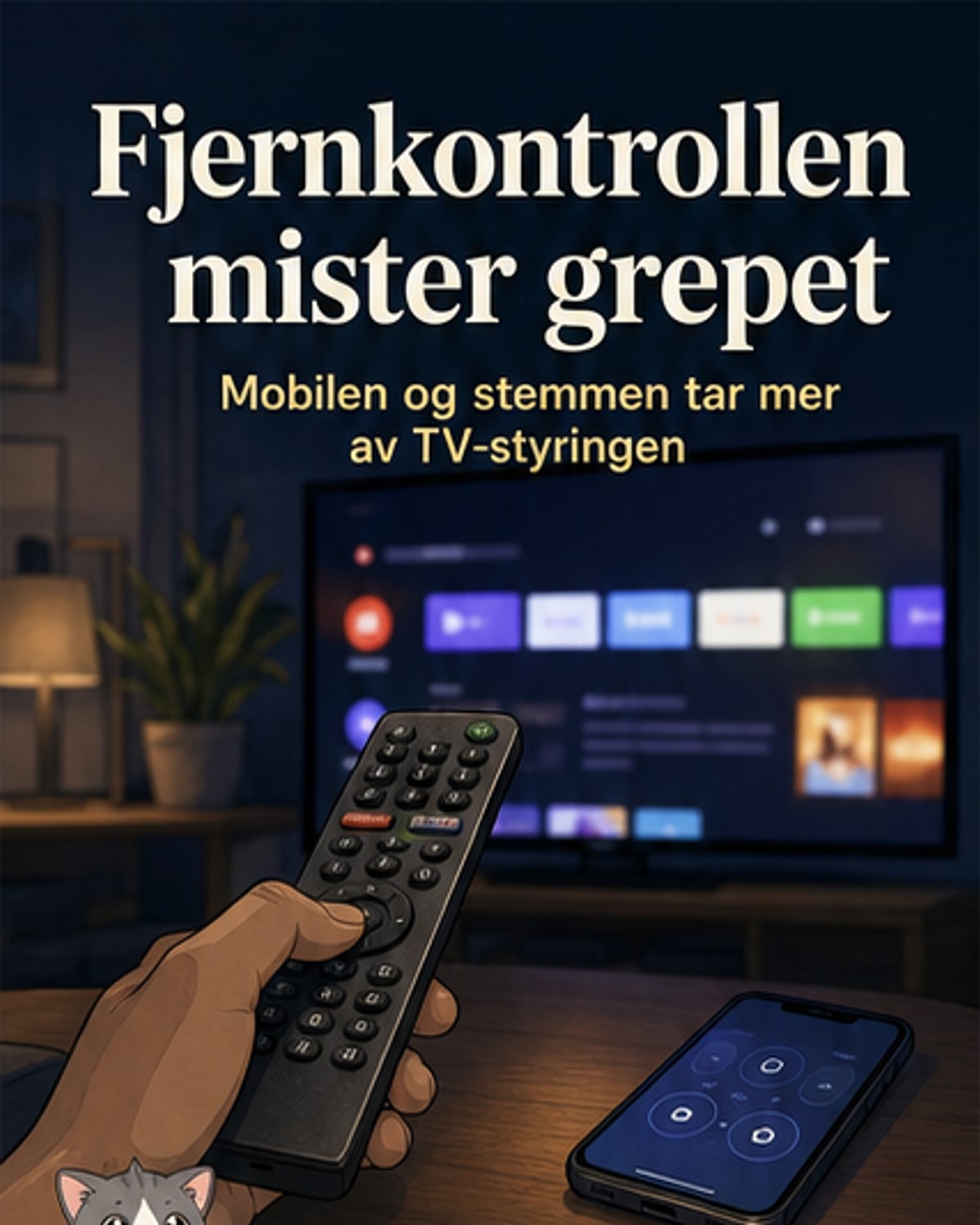 Fjernkontrollen går mot utskifting