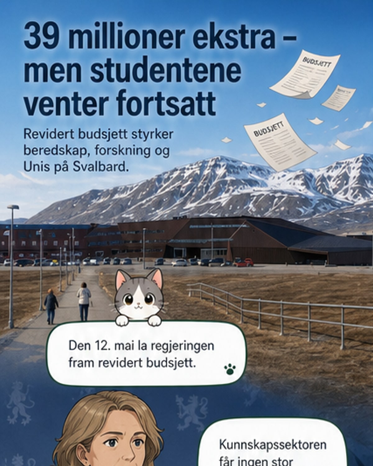 39 millioner mer til forskning og beredskap