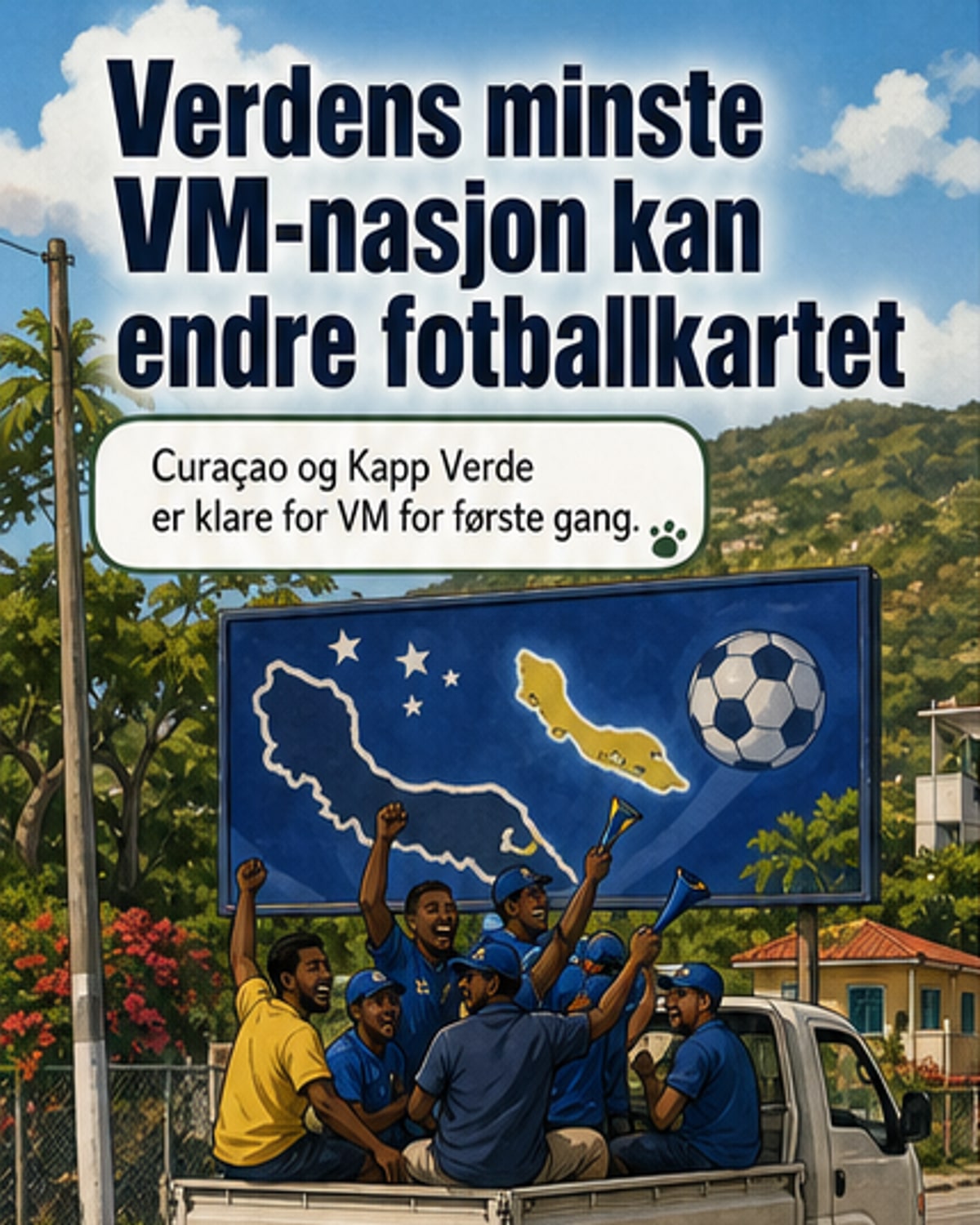Curaçao og Kapp Verde klar for VM