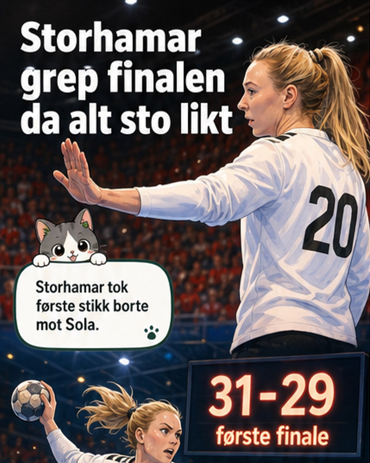 Storhamar vinner første finale