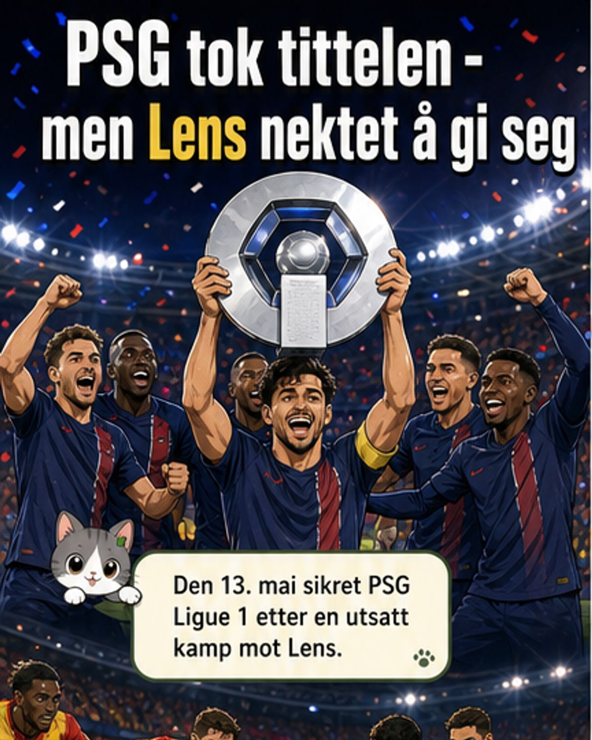 PSG sikrer Ligue 1-tittel