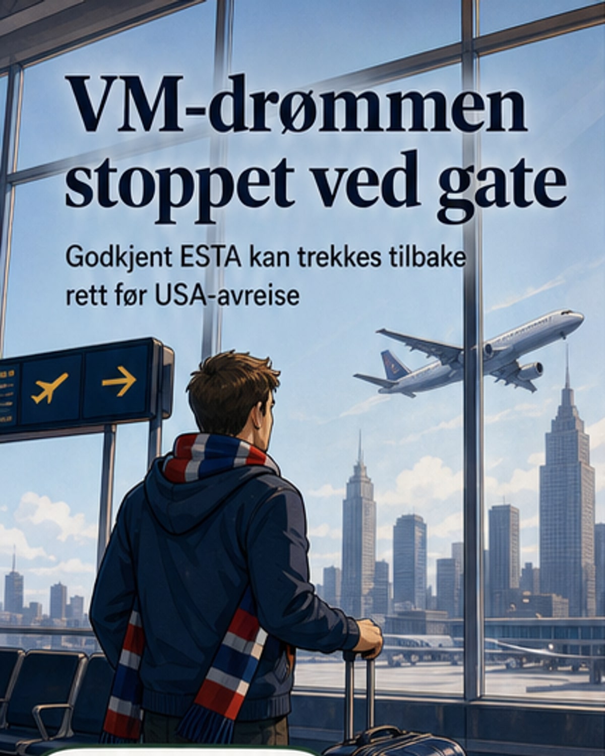 VM-drømmen knust for fans