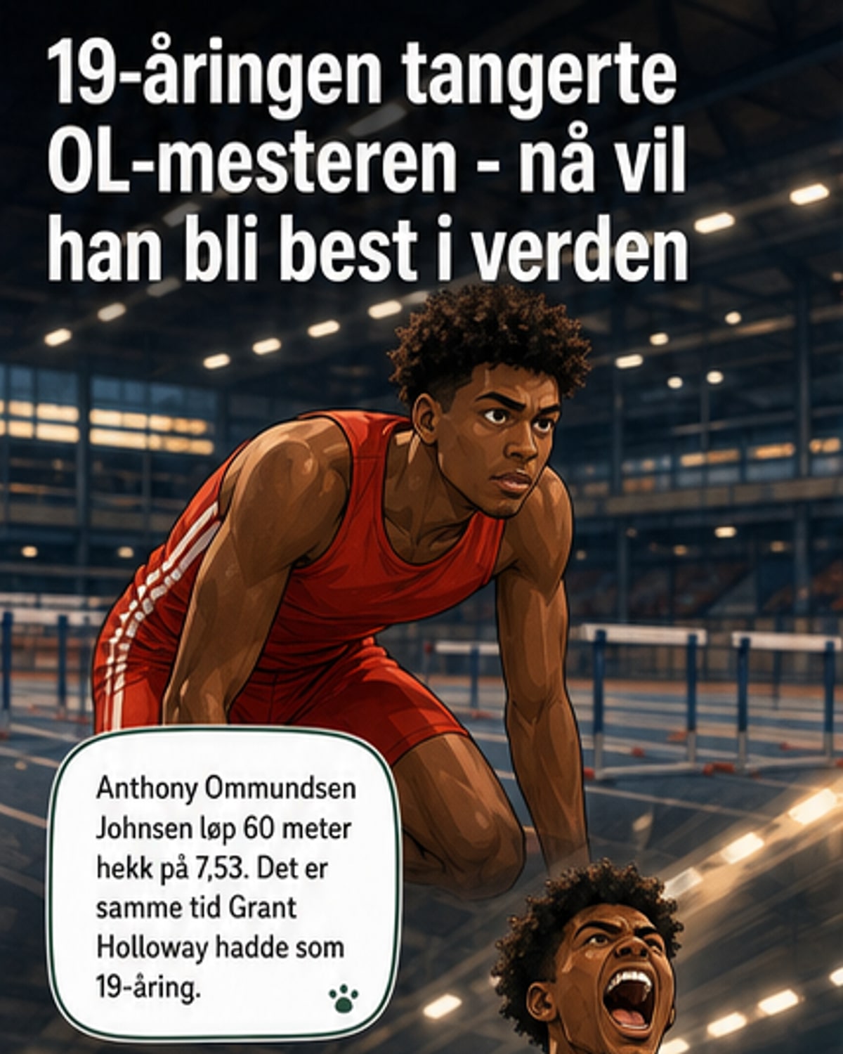 19-åringen som løp som OL-mester