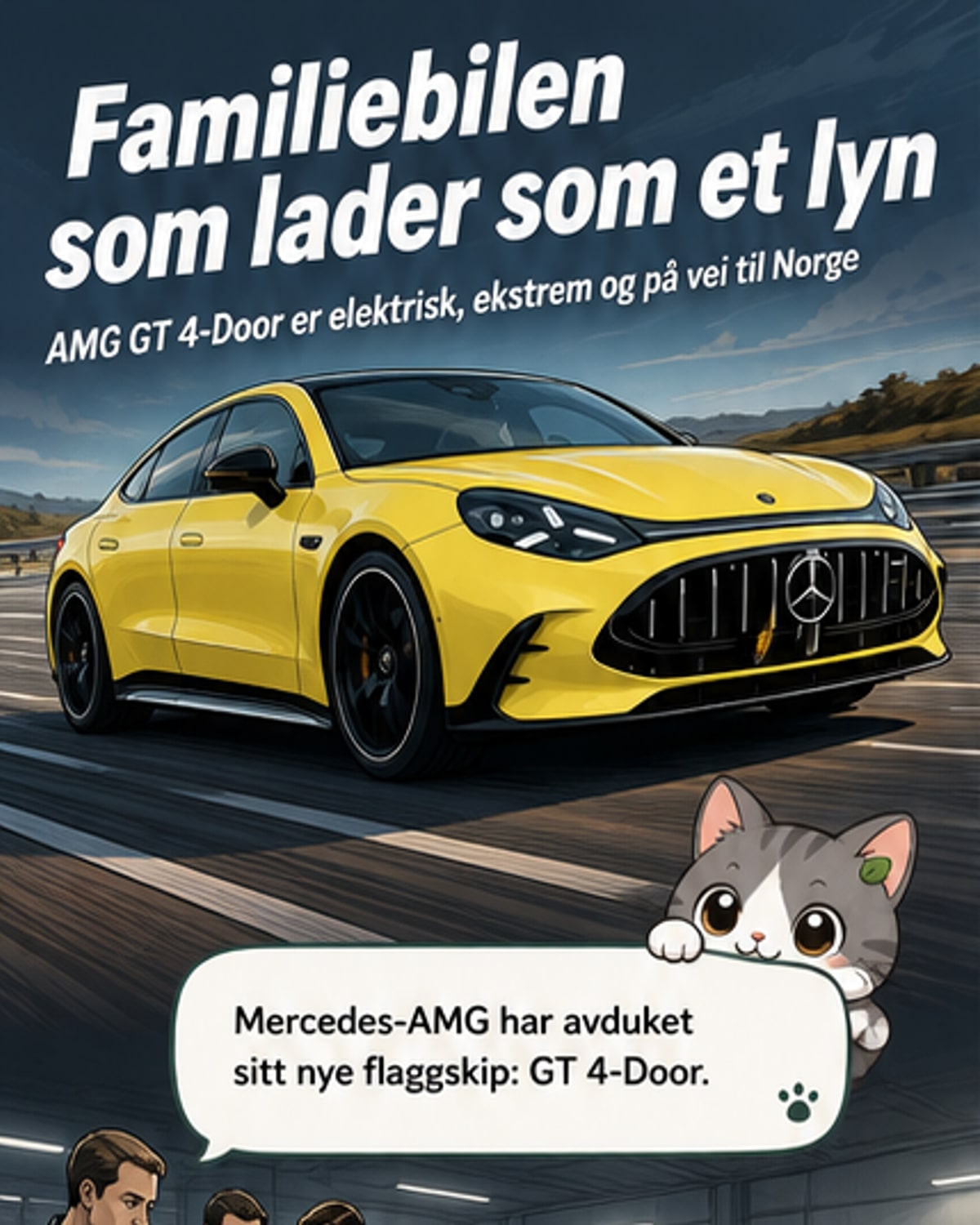 Elbilsupersportbil til Norge