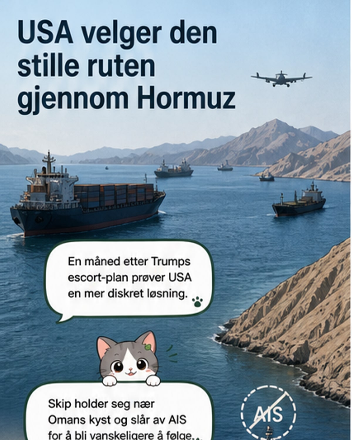 Skjult amerikansk operasjon i Hormuz