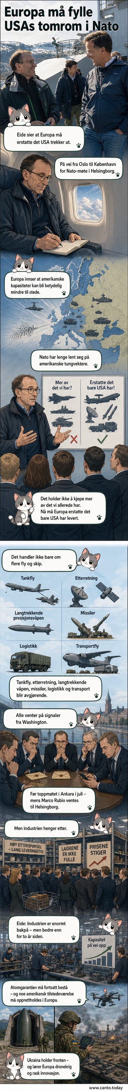 Utenriksminister Espen Barth Eide taler under et Nato-møte i Helsingborg, med kong Carl Gustaf i bakgrunnen.