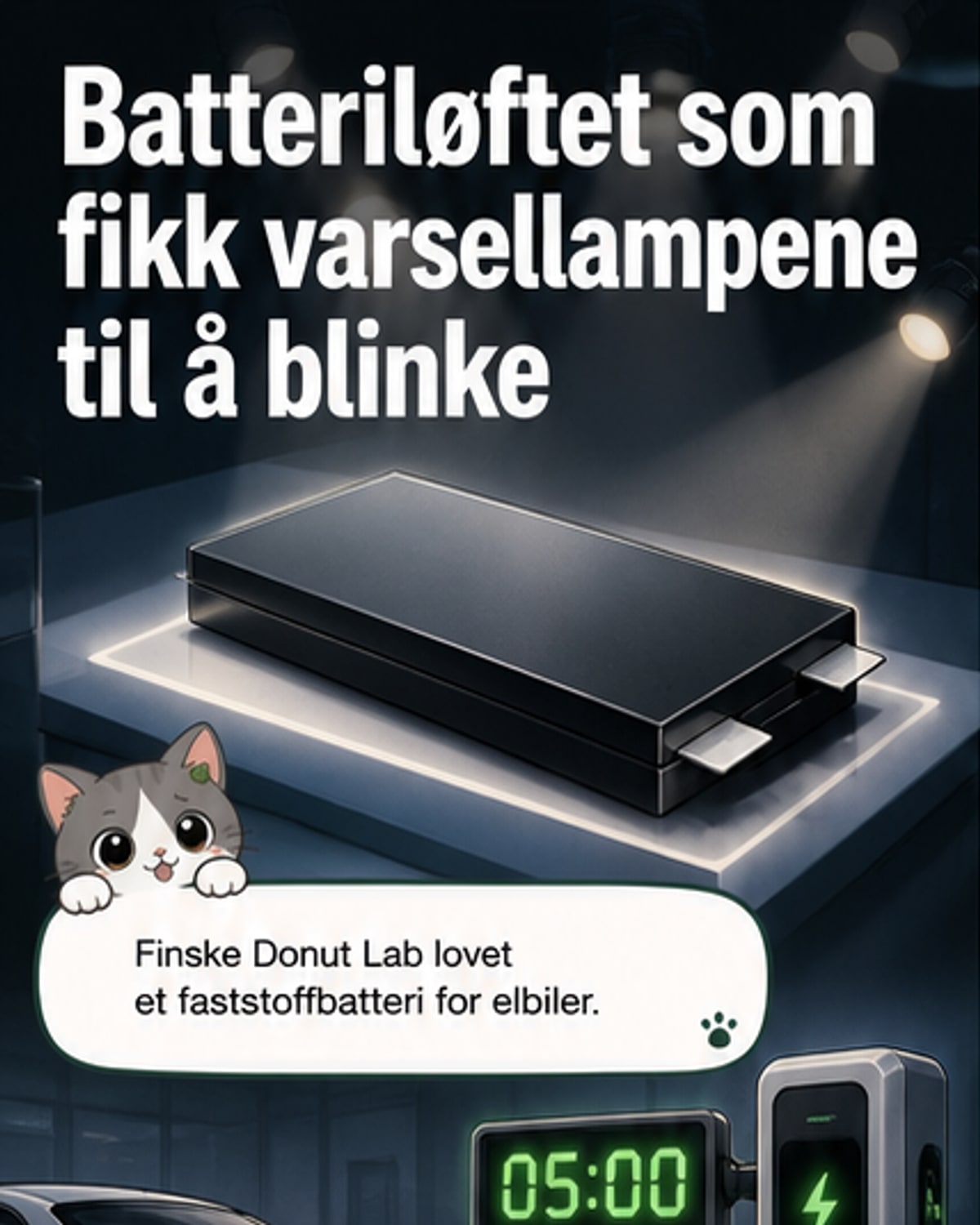 Finsk batteri-«revolusjon» var bluff
