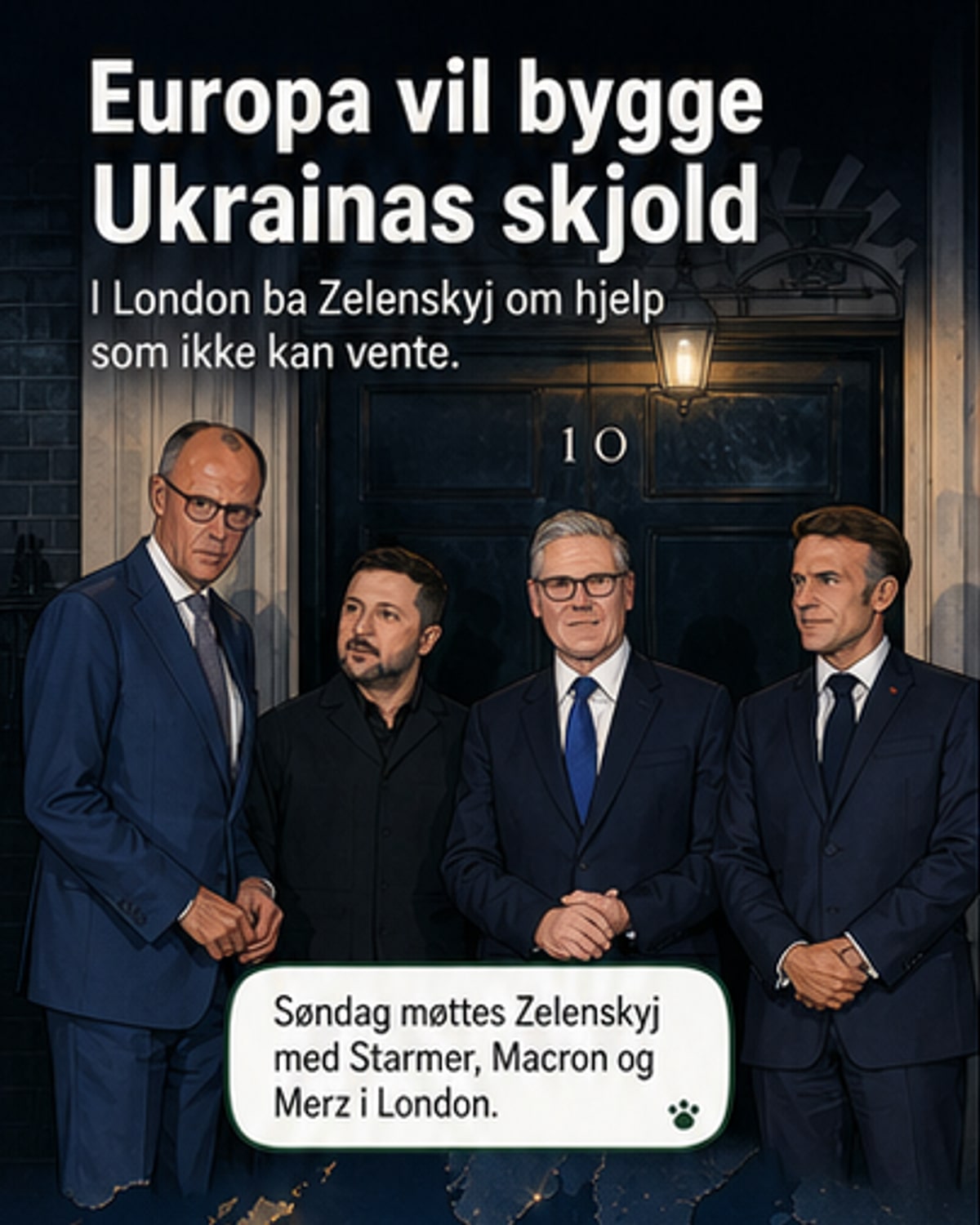 E3-støtte avgjørende for Ukraina