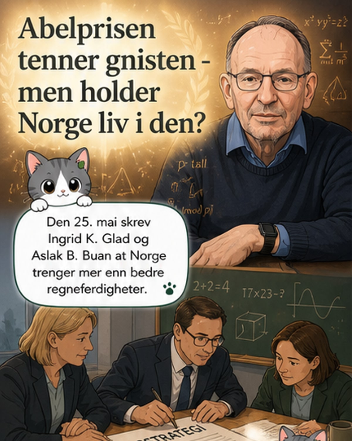 Abelprisen skal tenne gnister