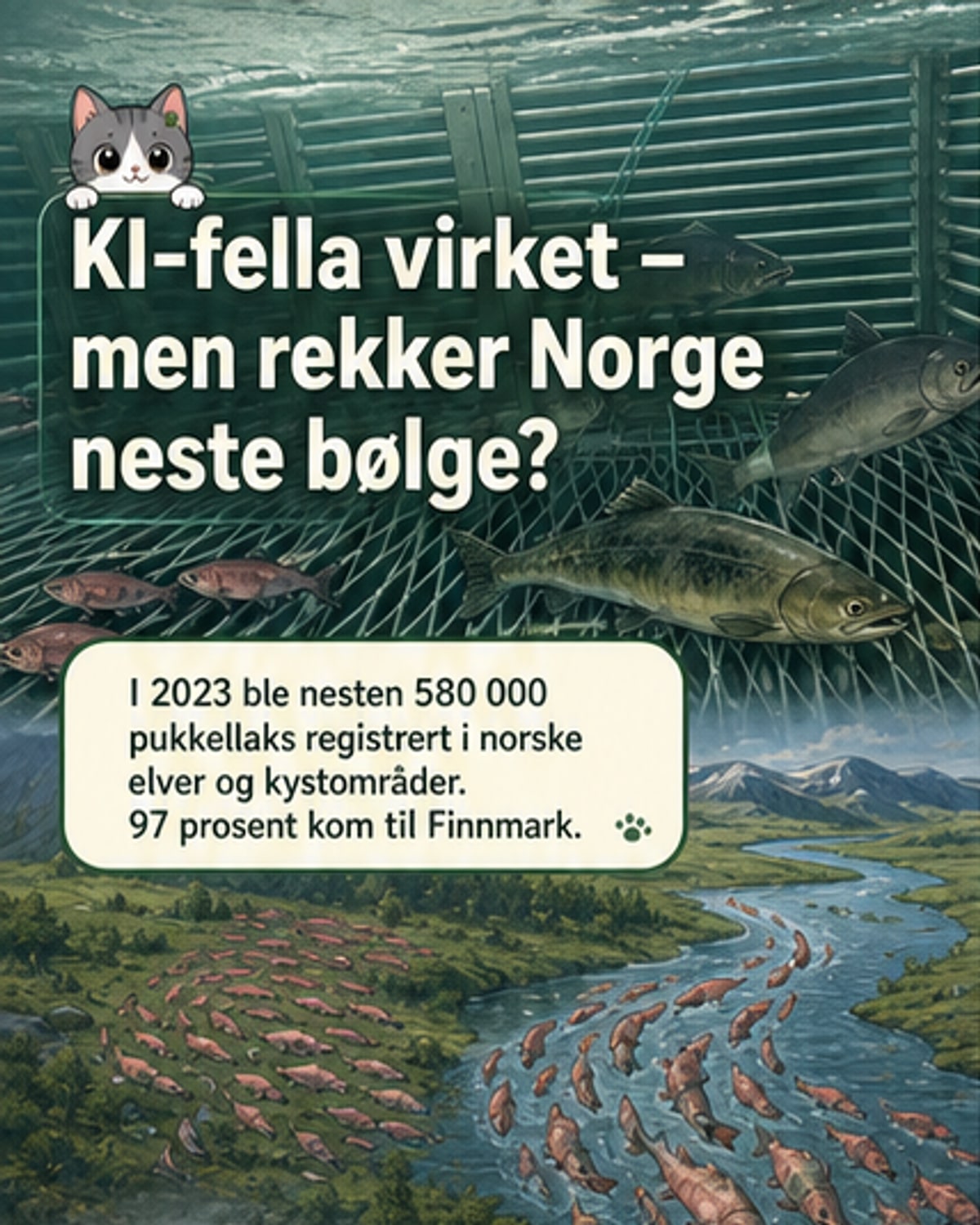 KI-skilting av fisk gir håp
