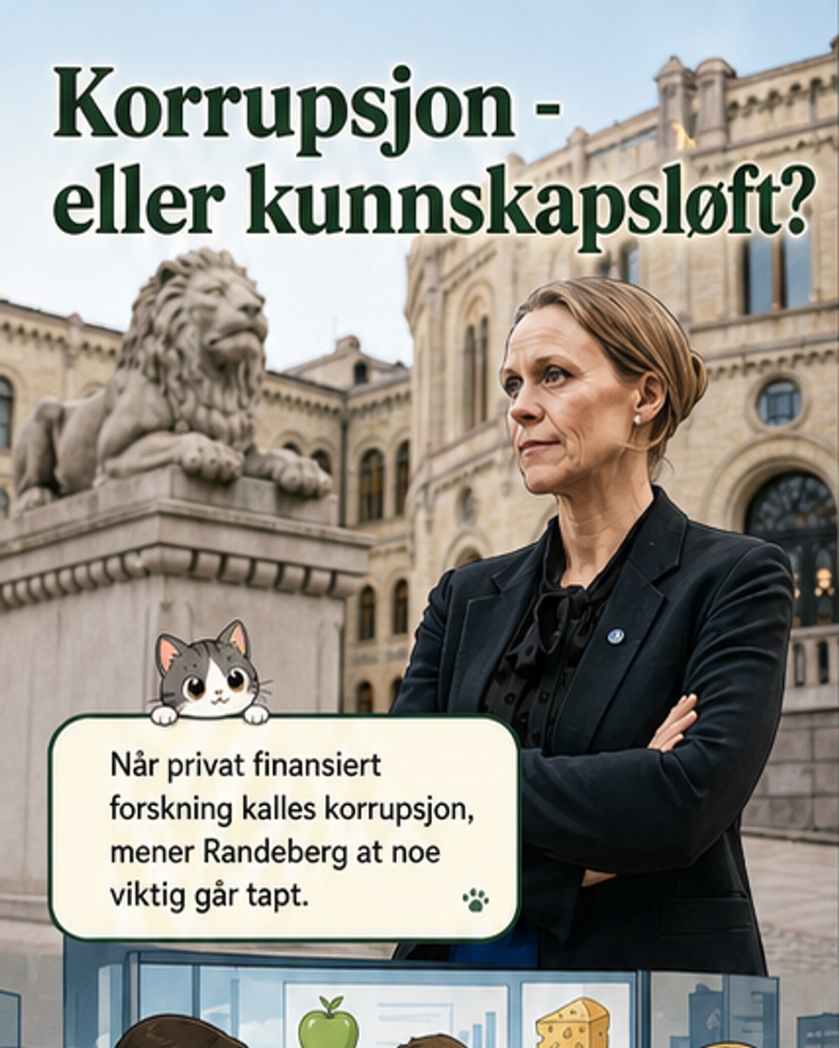 Norge trenger mer privat forskning