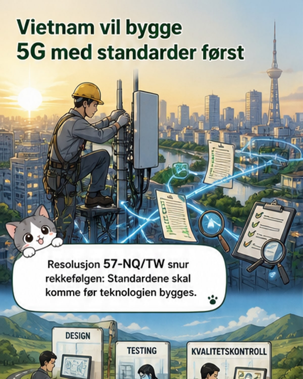 Vietnams teknologistrategi setter standard
