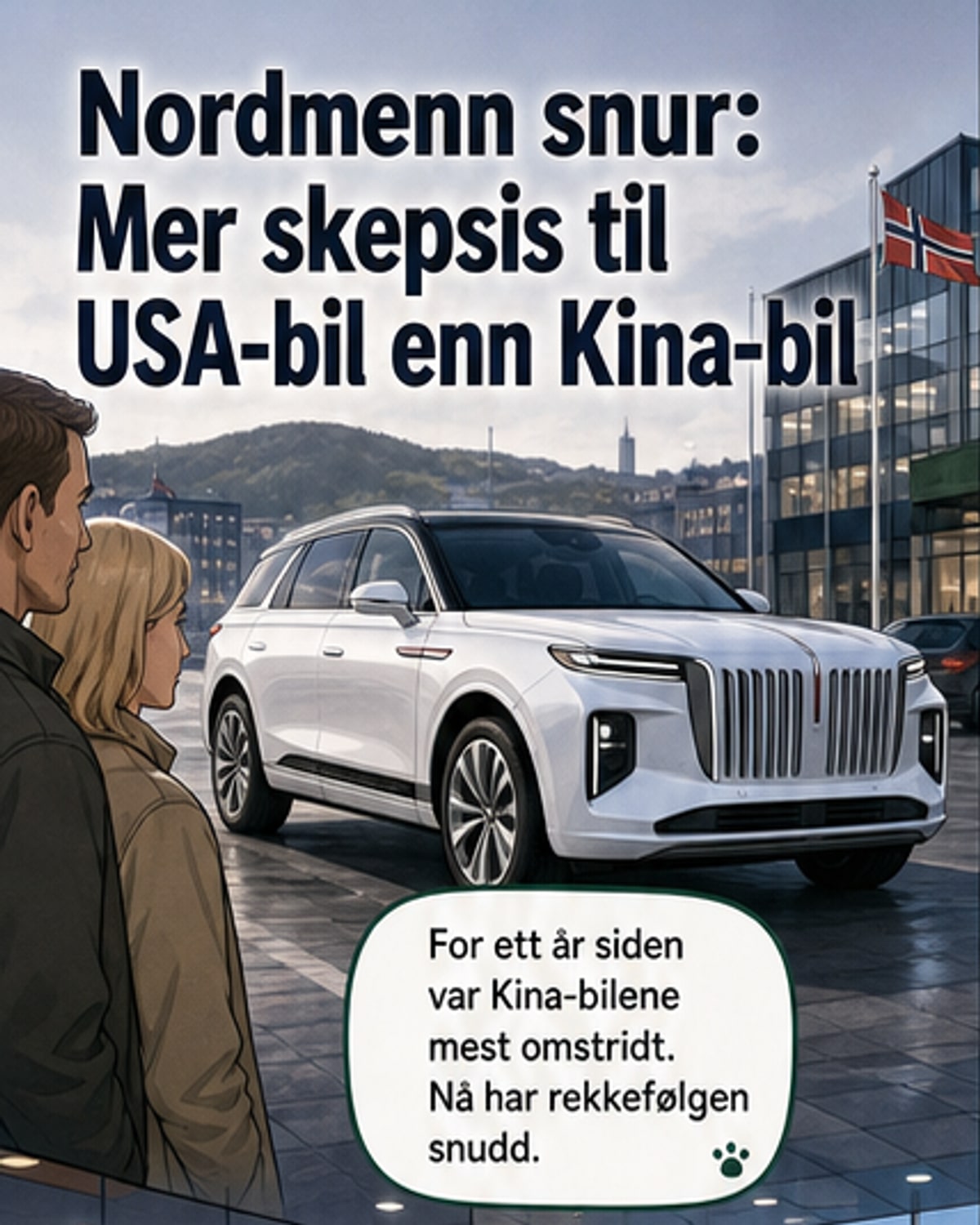 Norske kjøpere mer skeptiske til amerikanske biler