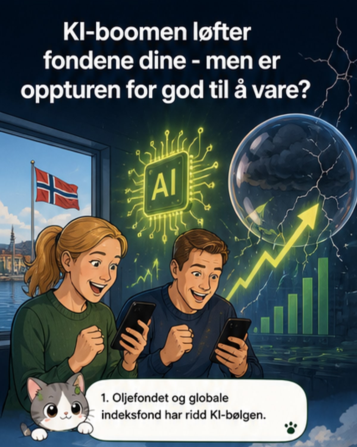 Nordmenns fond får kraftig boost