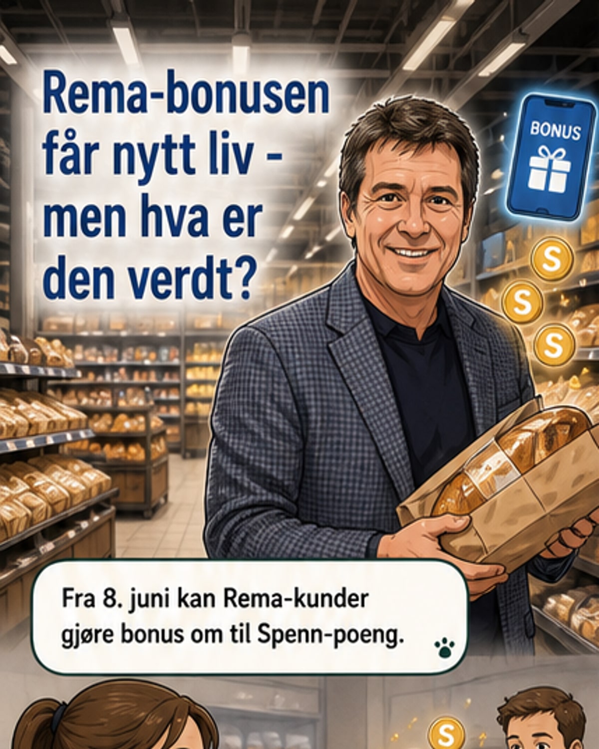 Rema 1000 gir mer verdi for bonusen