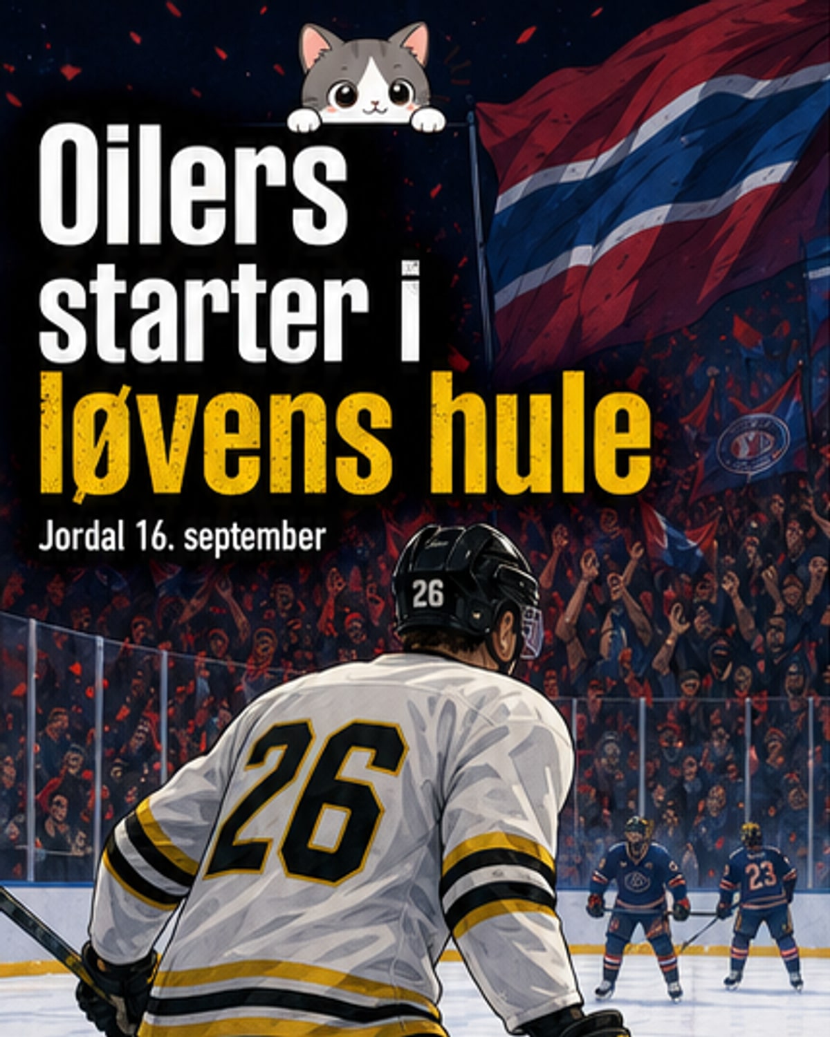 Oilers åpner sesong mot erkefienden