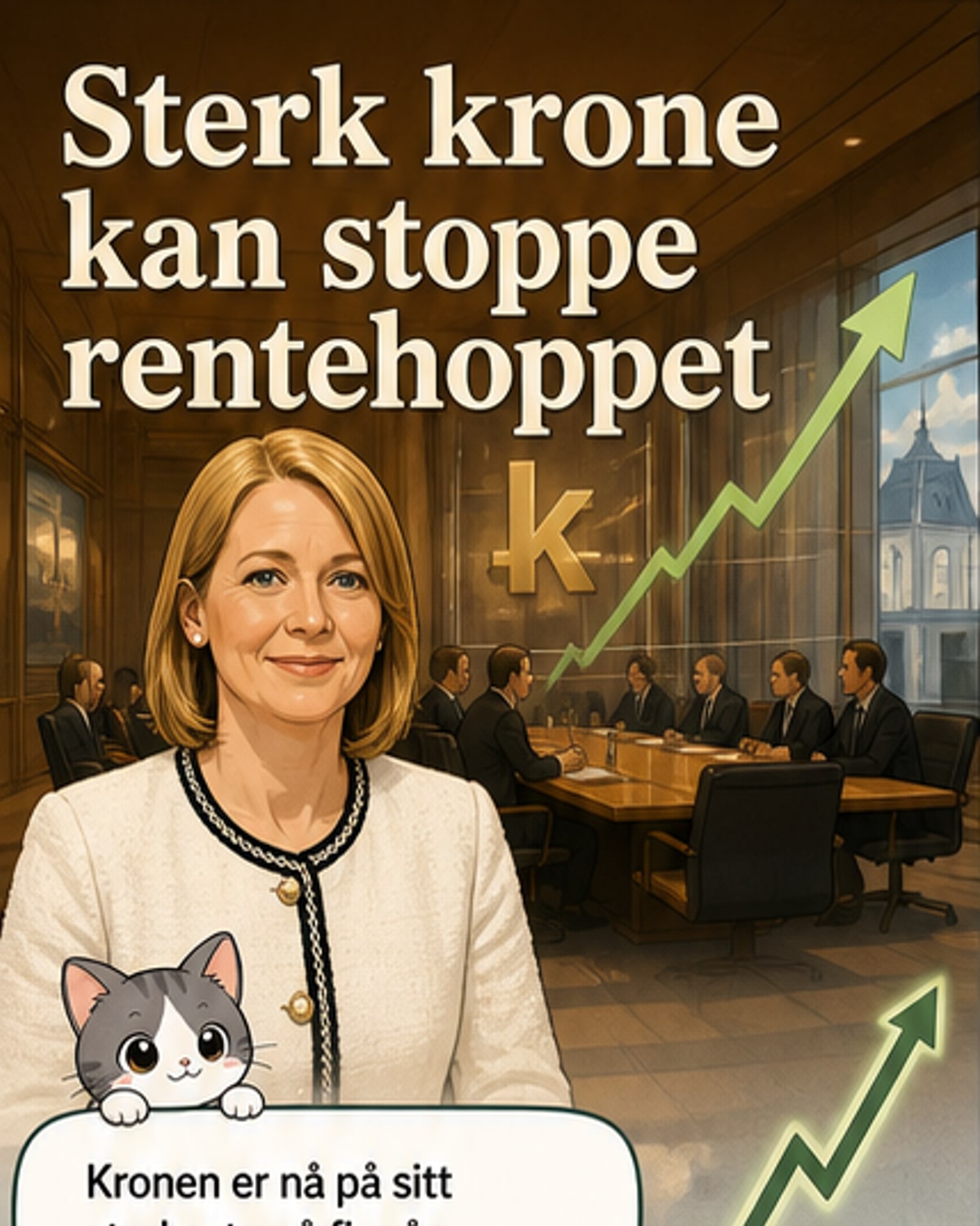 Kronestyrking skaper rentedilemma