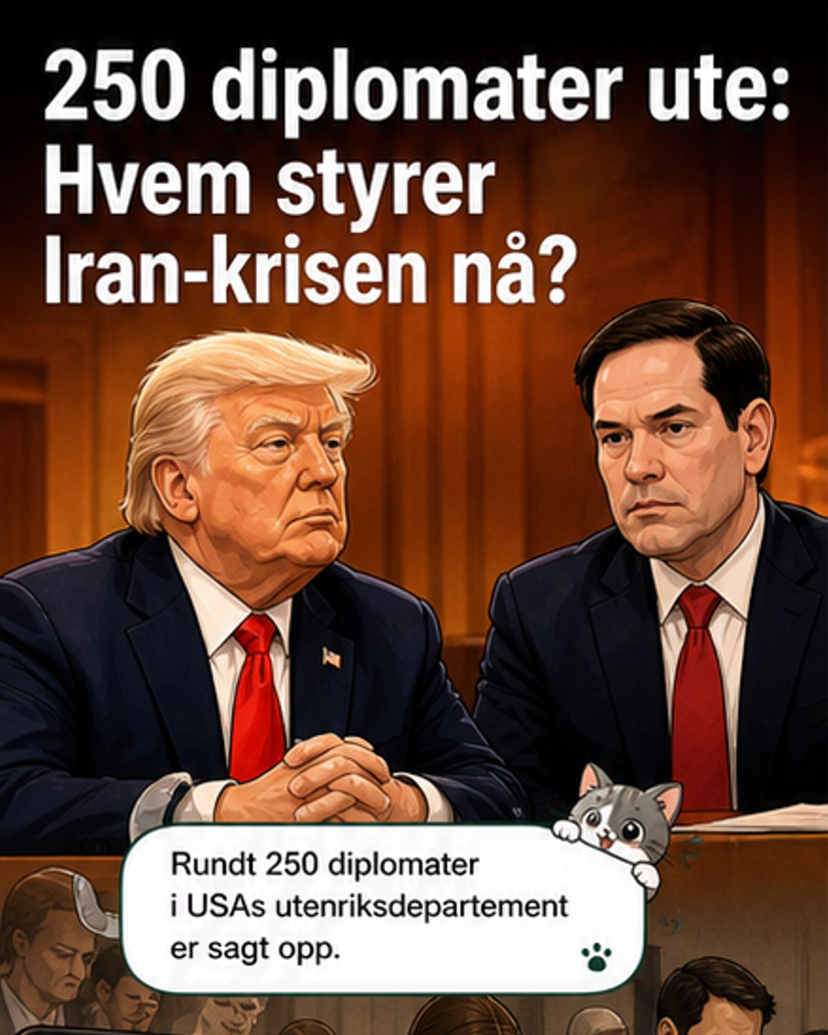 250 diplomater sparket i USA