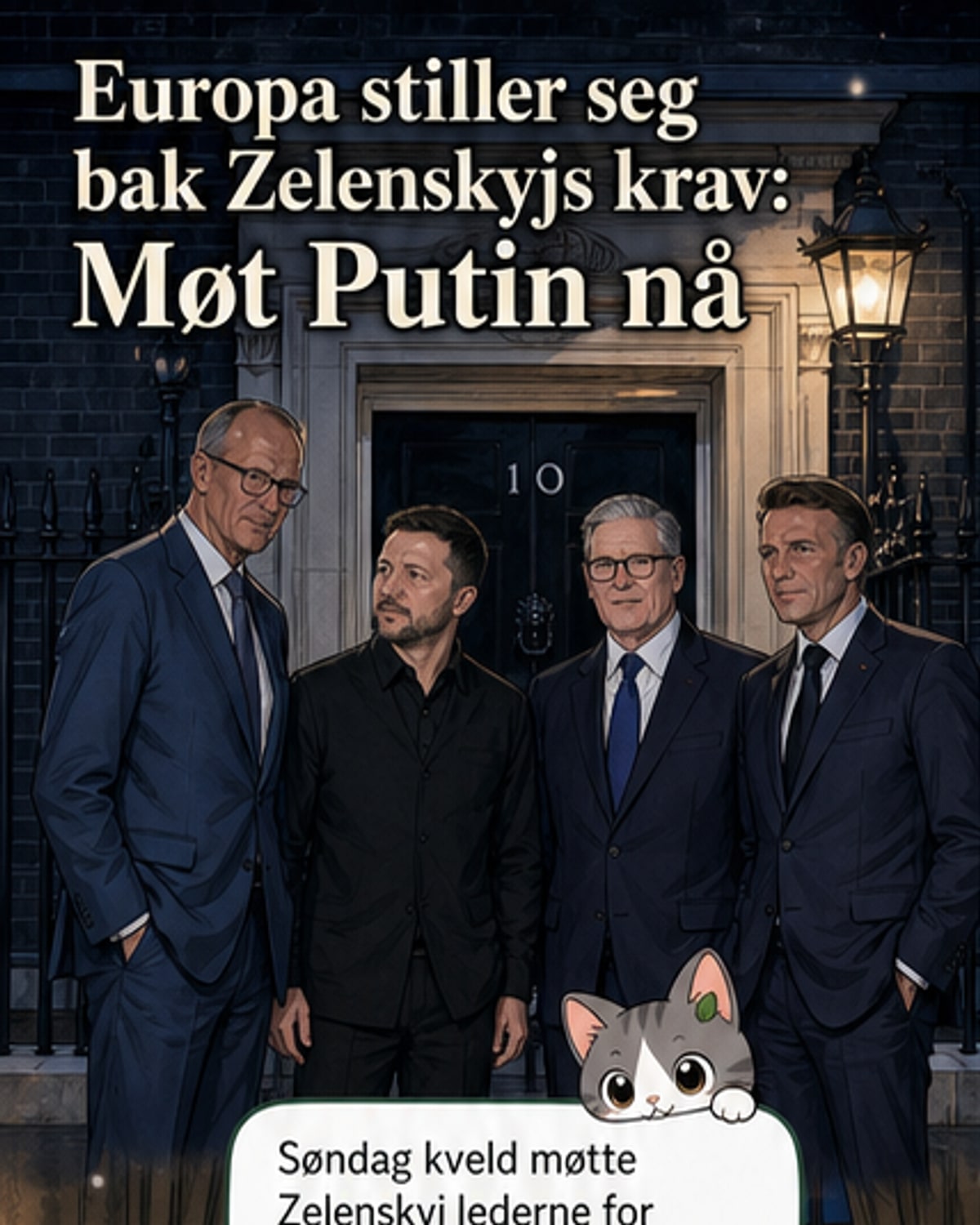 Verdensledere bak Zelenskyjs Putin-møte