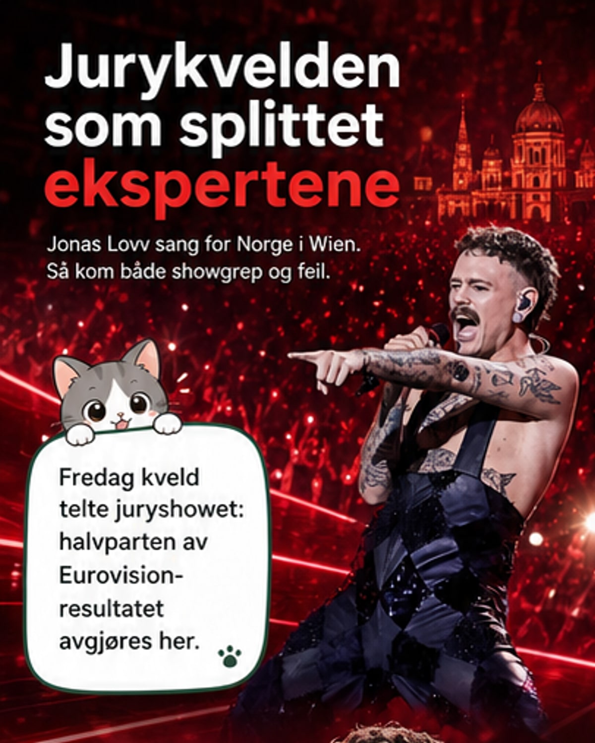 Jonas Lovv og den uvanlige scenefeilen