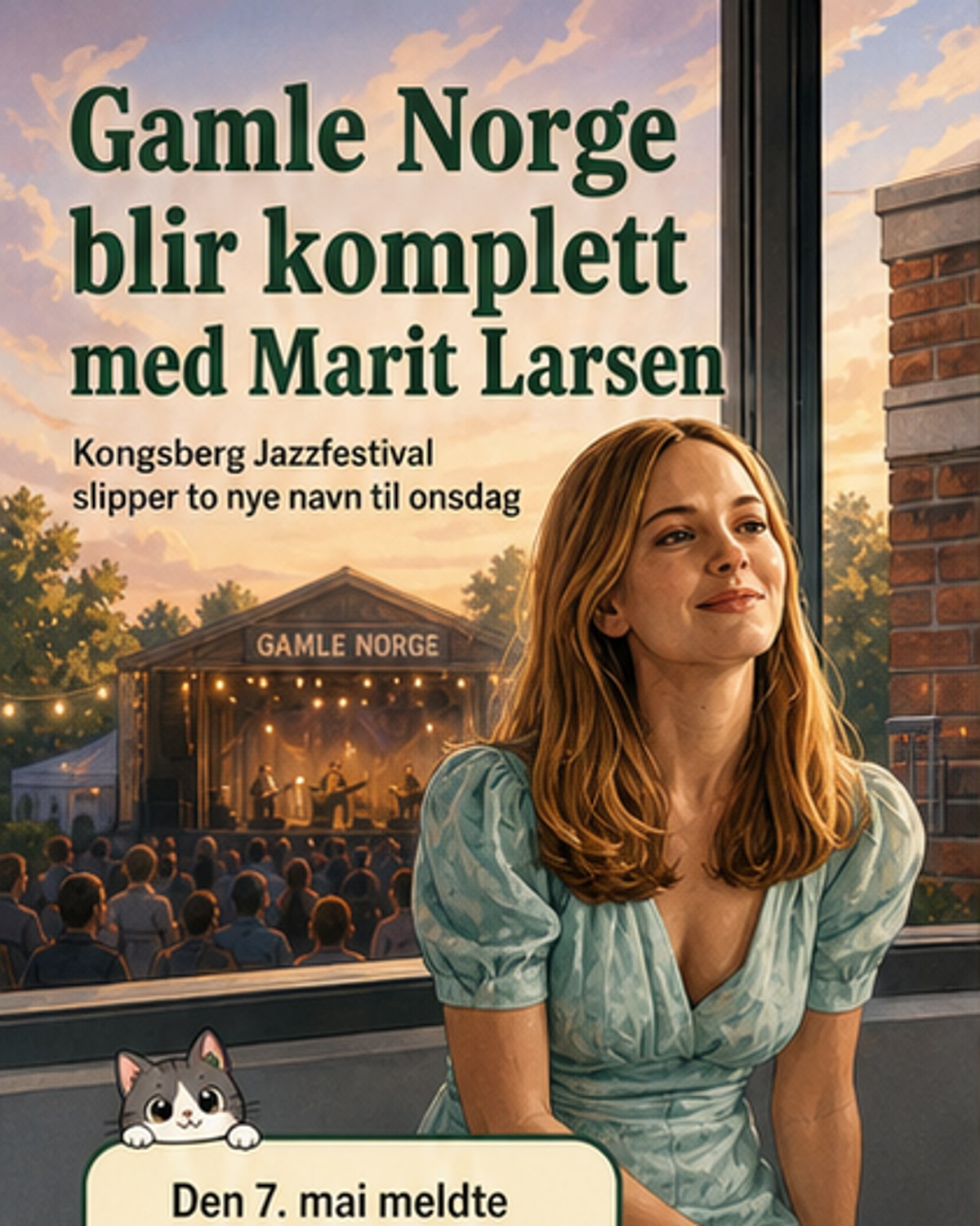 Marit Larsen på Jazzfestivalen