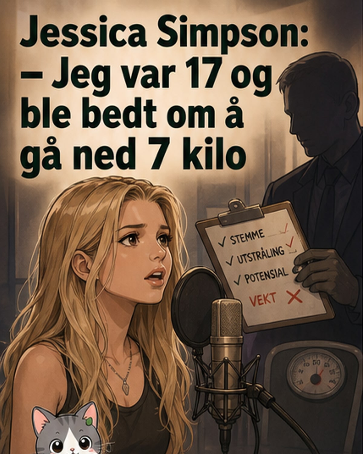 «Måtte gå ned 7 kilo» som 17-åring