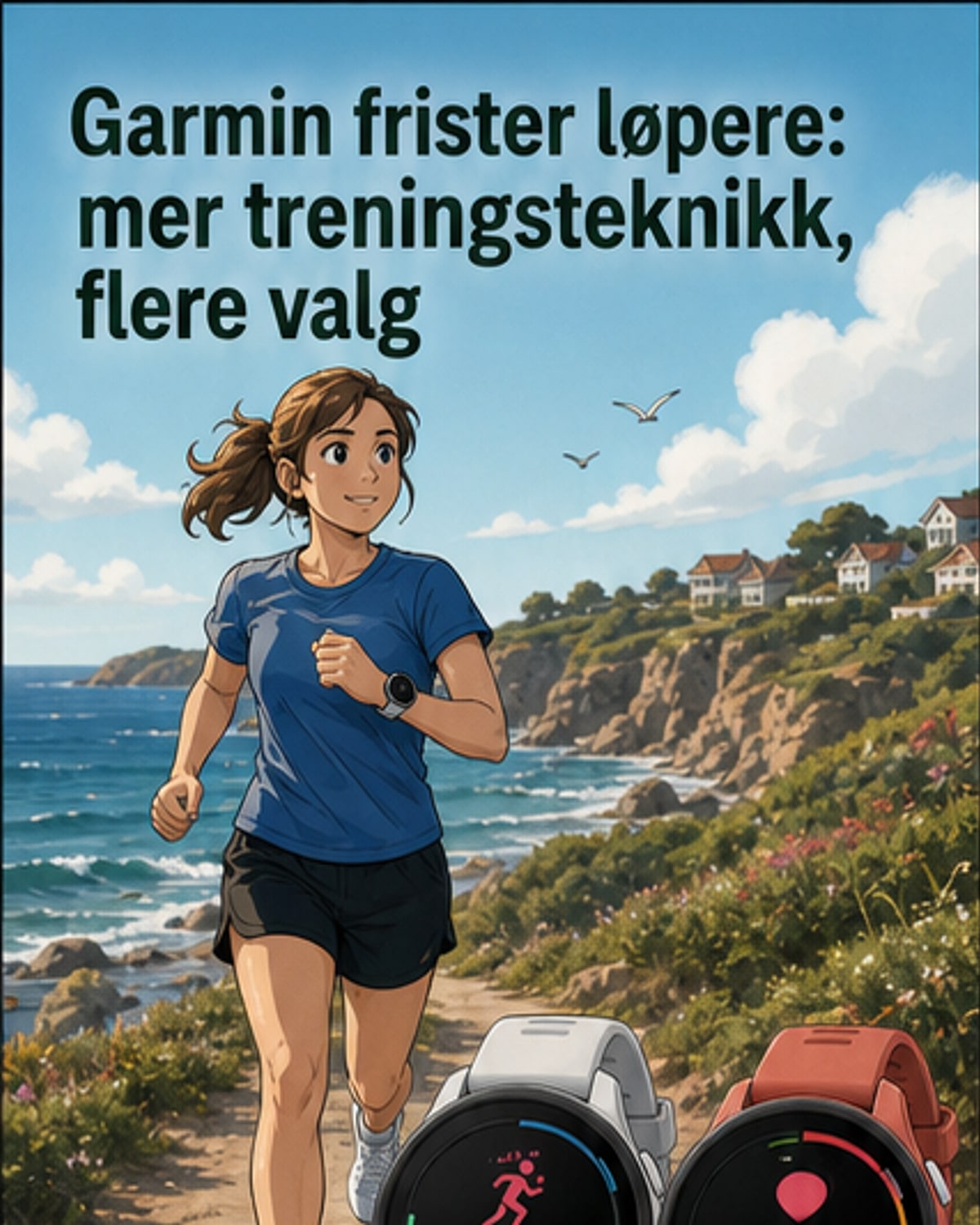Garmin lanserer nye løpeklokker
