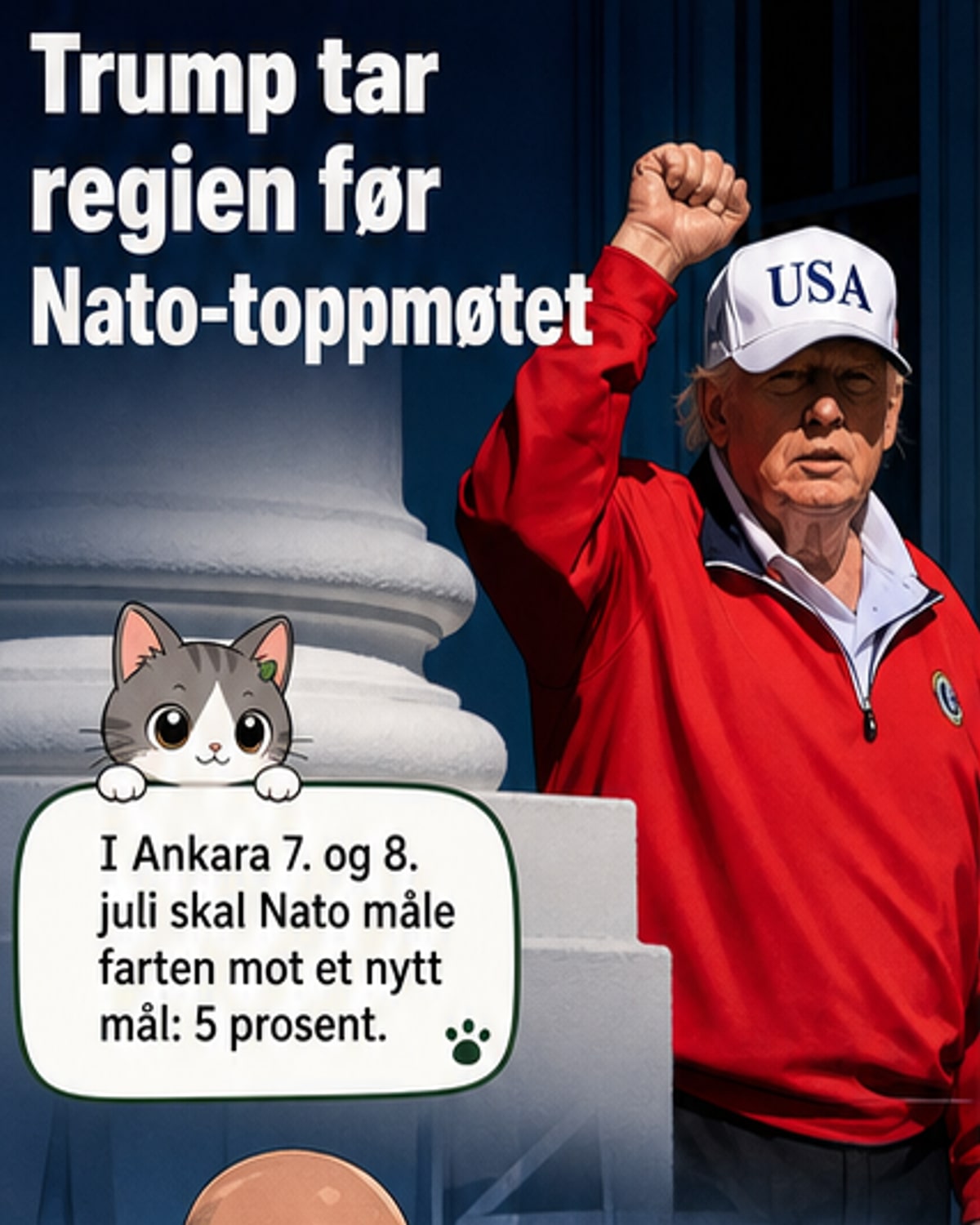 Nato-toppmøtet: Trump tar regien