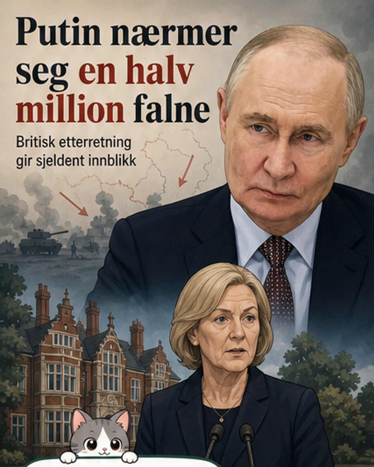 Nær en halv million russiske soldater drept