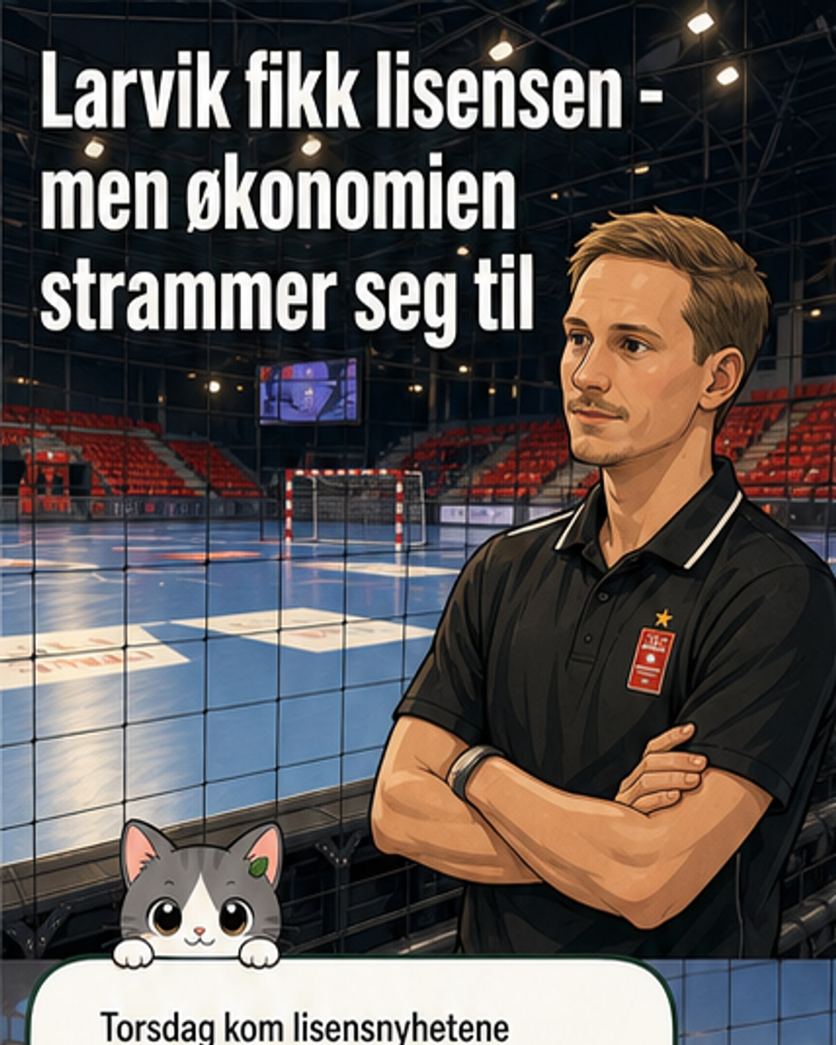 Larvik HK fikk elitelisens – men med advarsel
