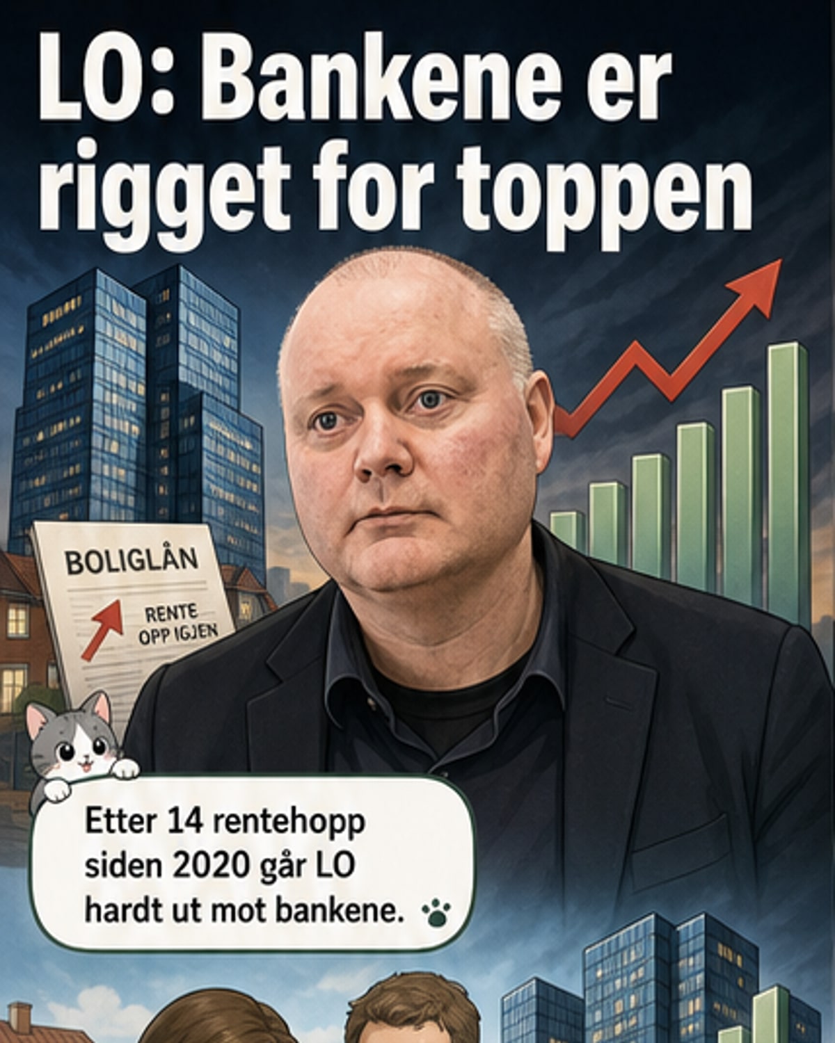 LO angriper bankenes lederlønninger