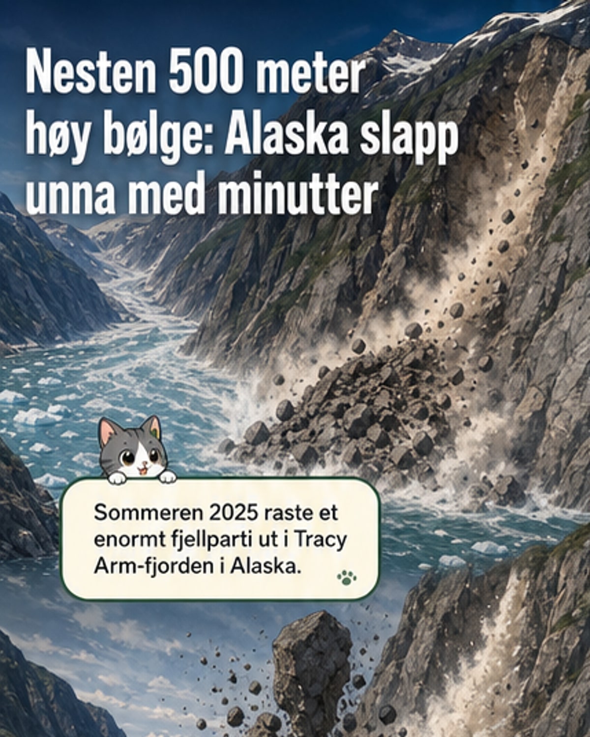 Nest største megatsunami noensinne