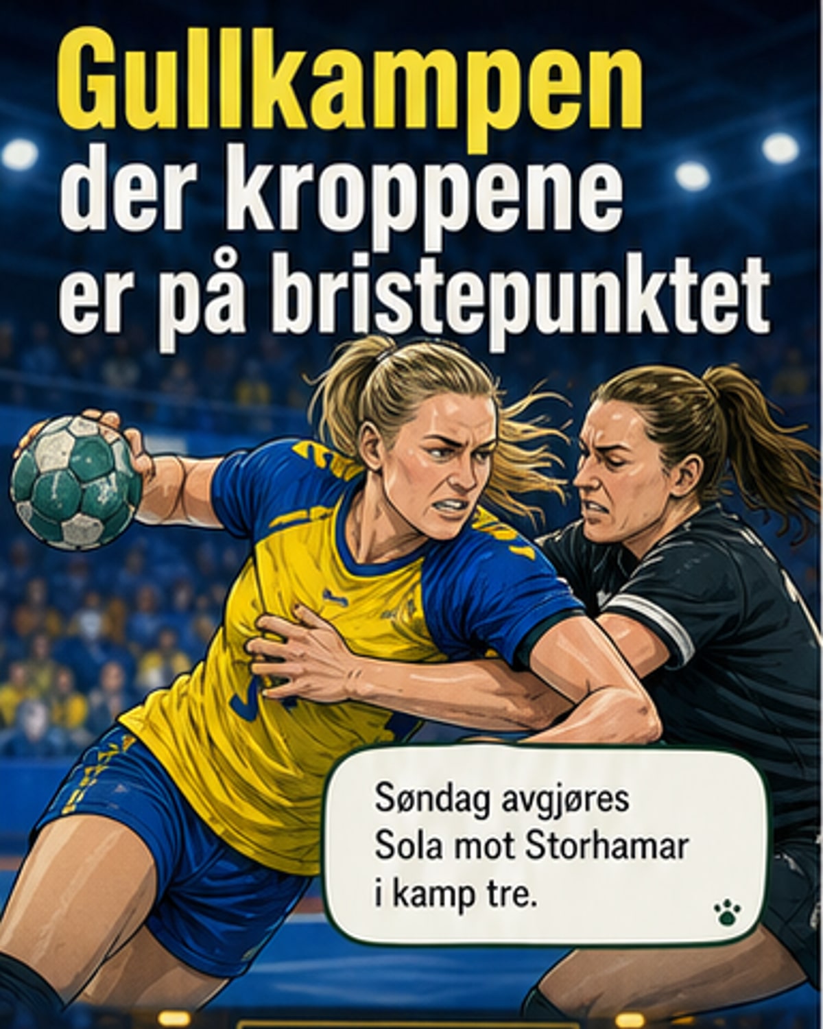 Skadekrise før gullkampen