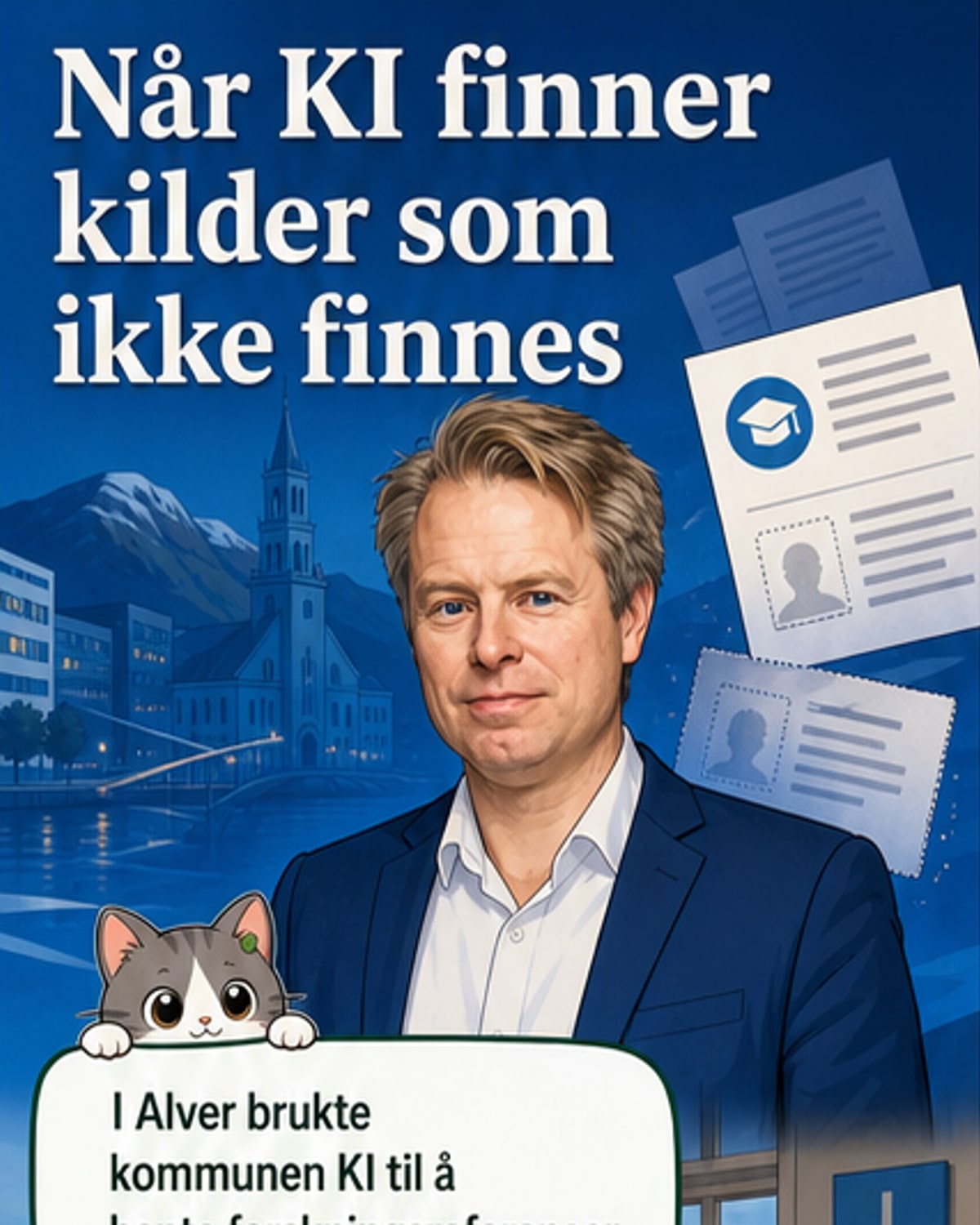 KI som lager falske kilder