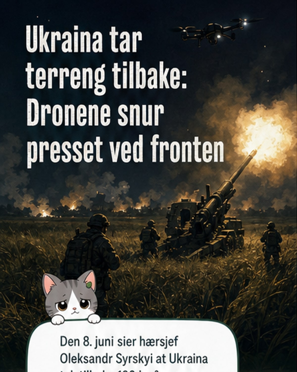 Ukraina har gjenerobret mer enn det mistet